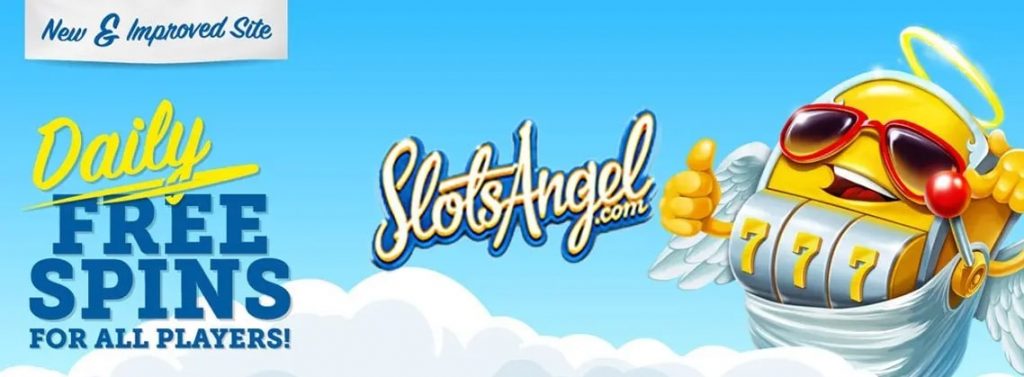 Sítio Web oficial do Slots Angel