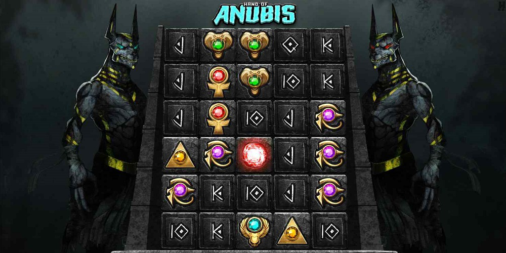 Máquina tragamonedas en línea Hand Of Anubis 