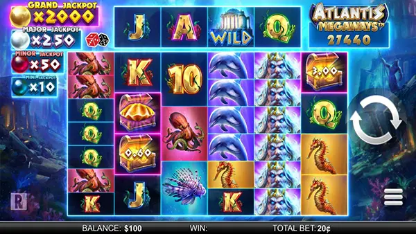 Ocean-Themed Slot Bonus