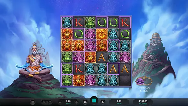 Festive slot interface